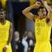 Michigan sophomore Trey Burke reacts to a foul in the second half against Michigan State at Crisler Center on Sunday, March 3, 2013. Melanie Maxwell I AnnArbor.com